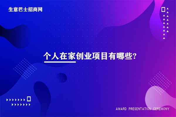 创业项目